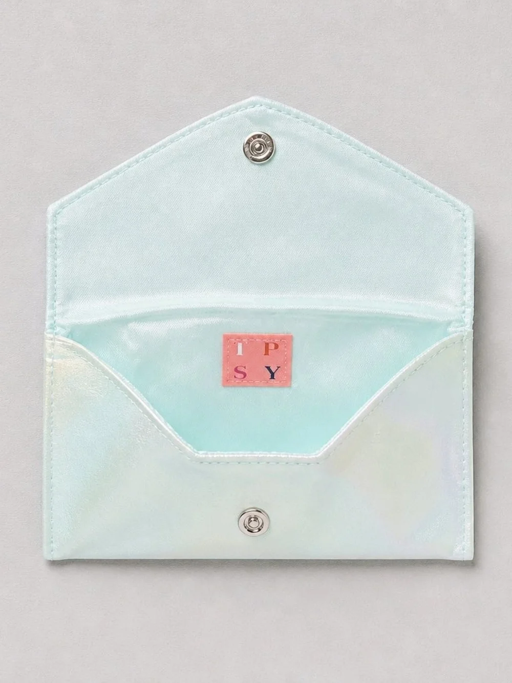 Ipsy Iridescent Pastel Glam Bag - Pink & Green